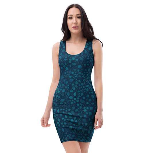 Bodycon Dress: Velvet & Festive