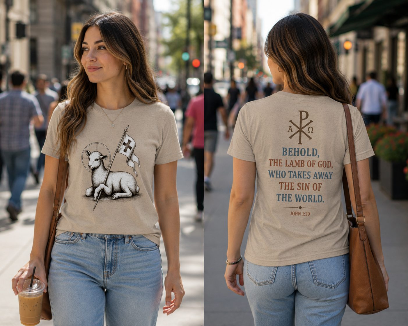 Agnus Dei Lamb of God T-Shirt | John 1:29