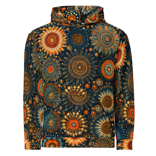 Eco Hoodie: Embroidery & Festive