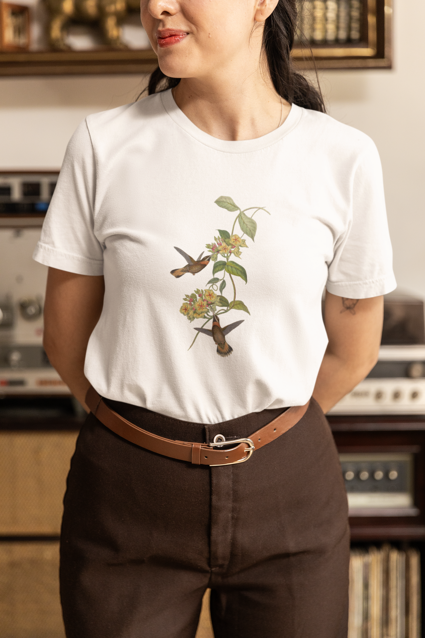 Pale-tailed Barbthroat Hummingbird Shirt