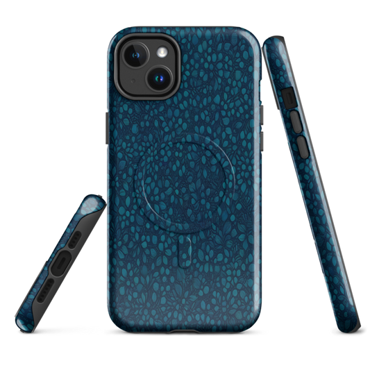 Teal Organic Diamonds Tough Case Iphone