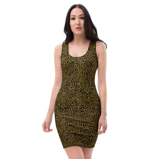 Bodycon Dress: Sashiko & Stitching