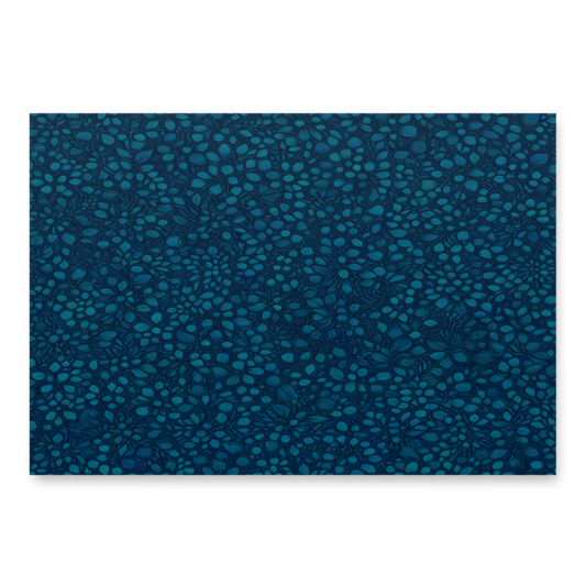 Teal Organic Diamonds Wrapping Paper Sheets