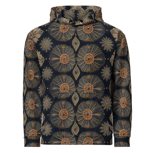 Eco Hoodie: Embroidery & Linen
