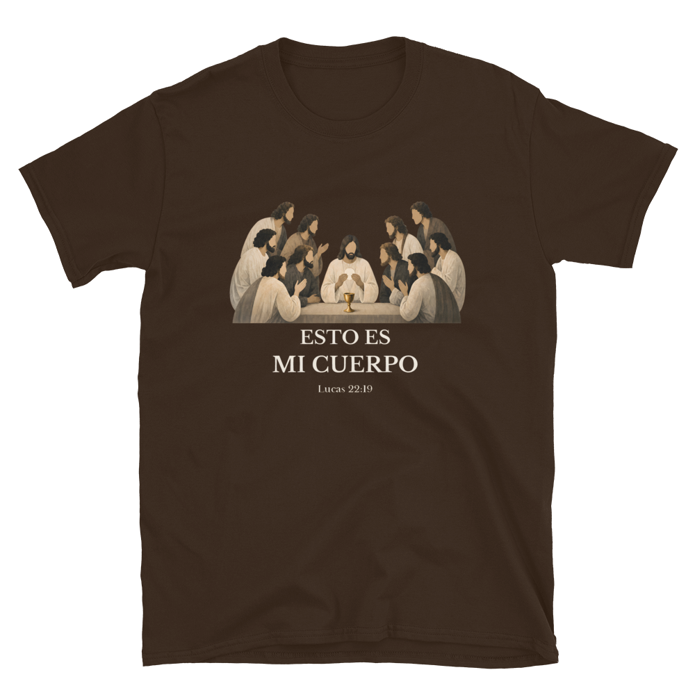 Softstyle Printful Flat · Dark Chocolate