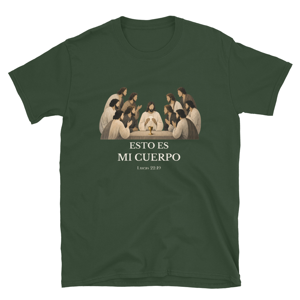 Softstyle Printful Flat · Forest Green