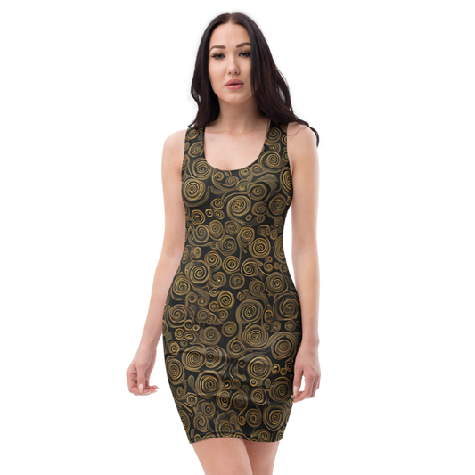 Bodycon Dress: Ethereal & Folded