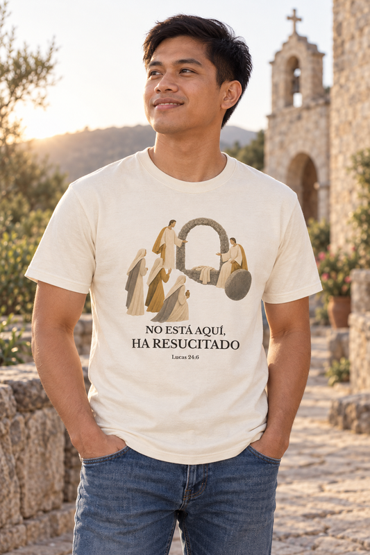 ha-resucitado-tee lifestyle · Natural · bnr-card:mens-clothing