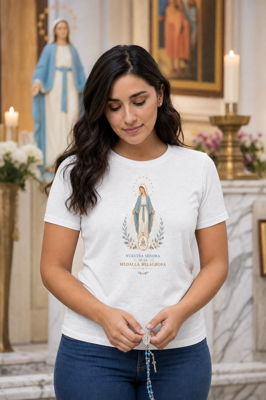 Medalla Milagrosa Tee