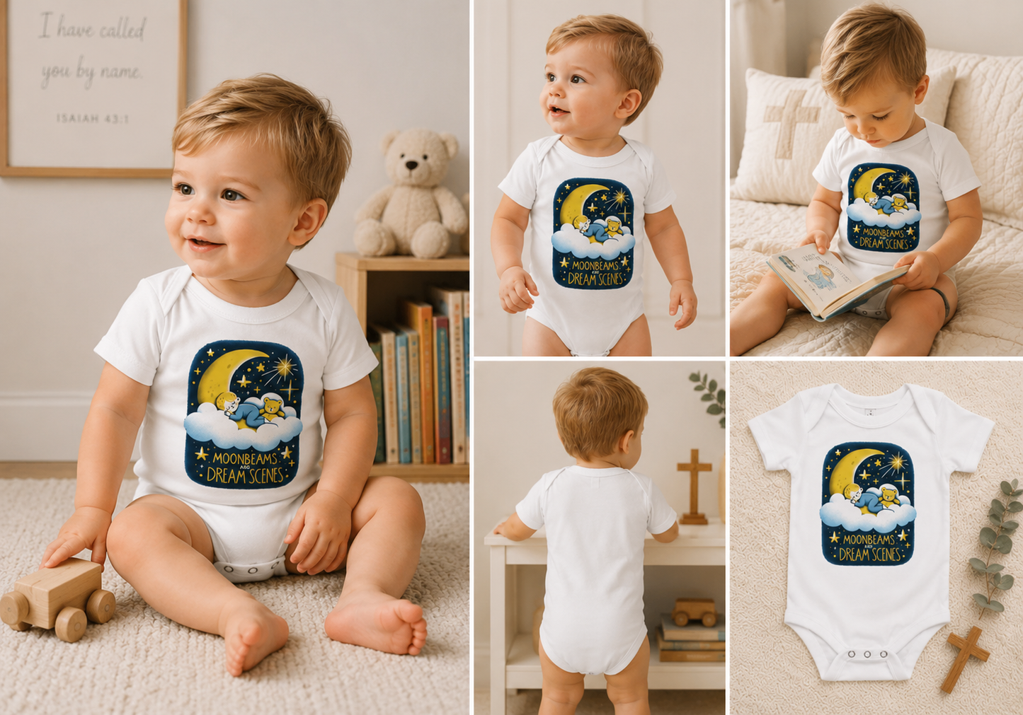 Baby Moon Onesie