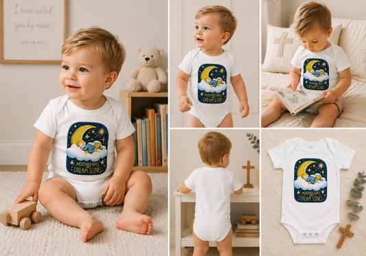 Baby Moon Onesie