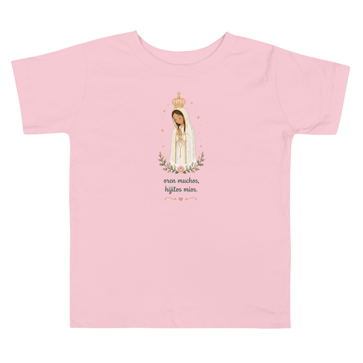 Oren Muchos Fátima Toddler — Printful flat · Pink
