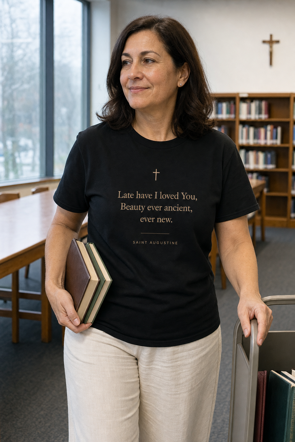 saint-augustine-t-shirt lifestyle · Black · bnr-card:womens-clothing
