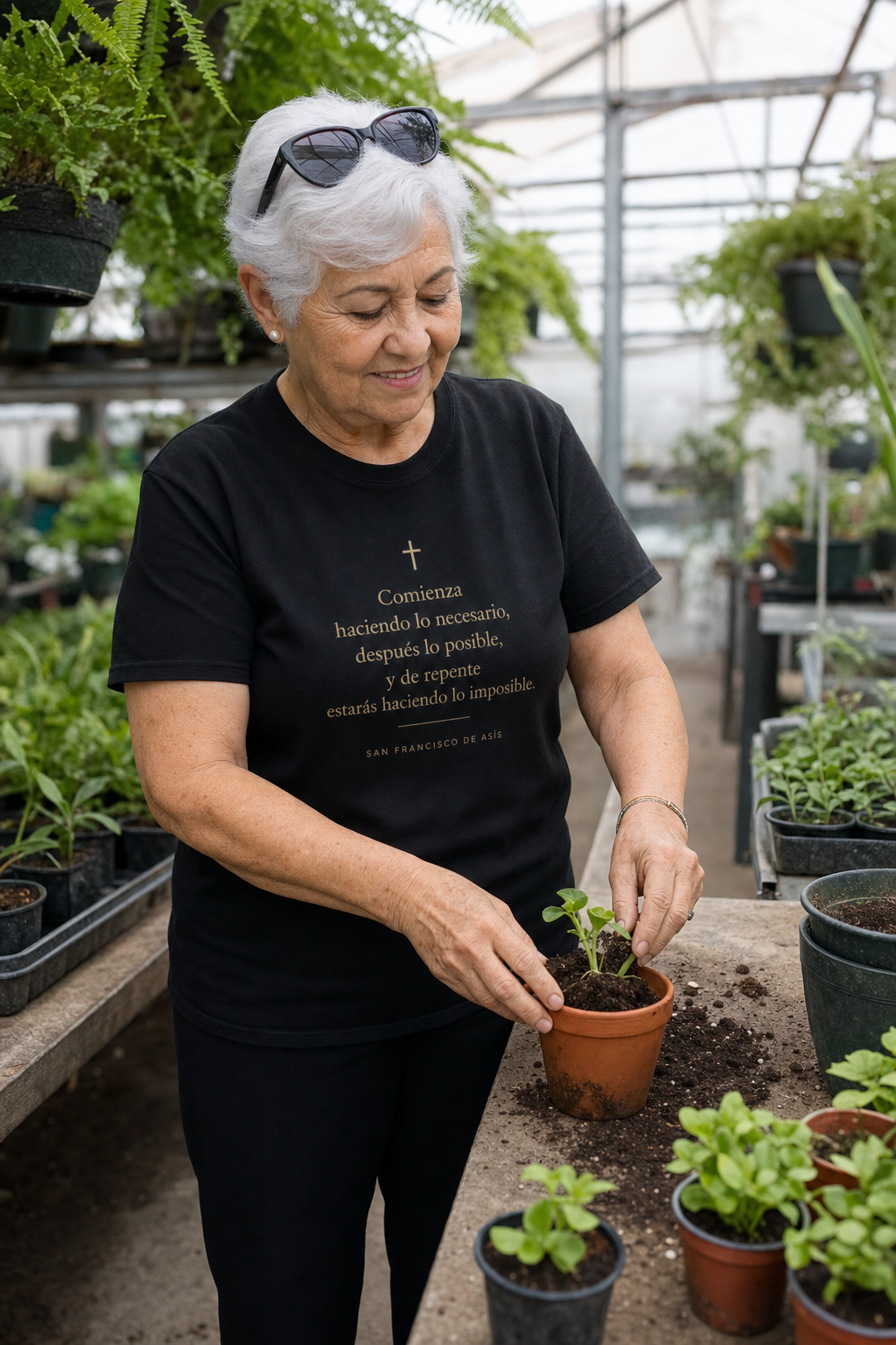 san-francisco-de-asis-t-shirt lifestyle · Black