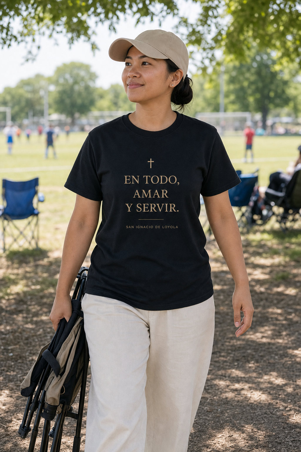 san-ignacio-bold-t-shirt lifestyle · Black · bnr-card:womens-clothing