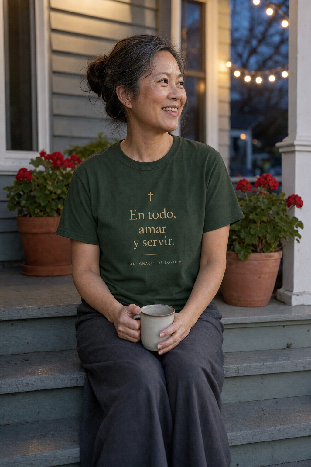 san-ignacio-de-loyola-t-shirt lifestyle · Forest Green