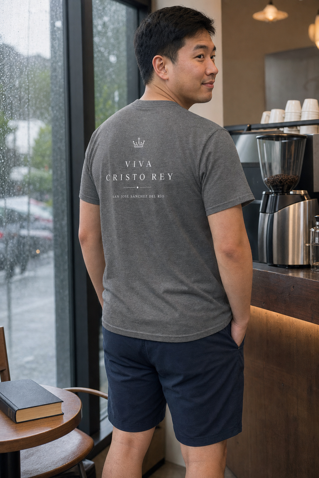 san-jose-sanchez-del-rio-crown-t-shirt lifestyle · Graphite Heather