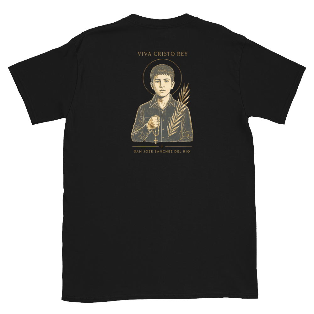 San José Sánchez del Río Tee — back · Black