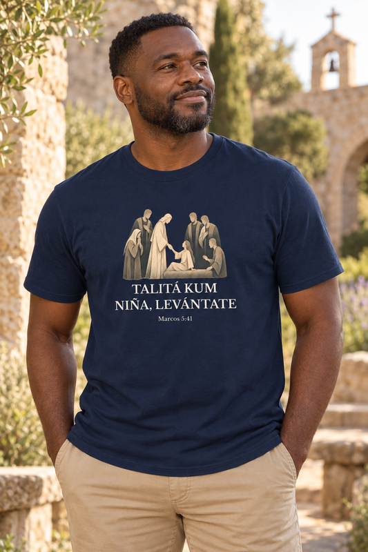 talita-kum-tee lifestyle · Navy · bnr-card:mens-clothing
