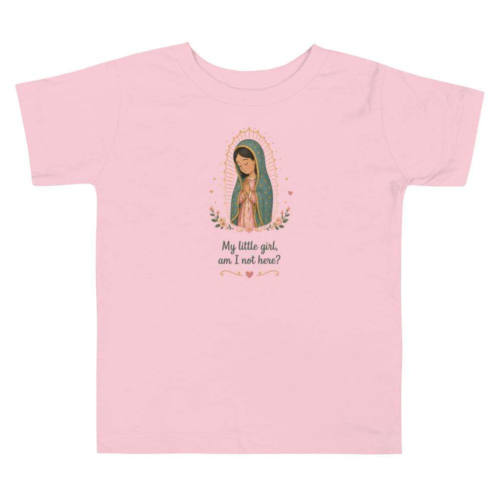 My Little Girl Guadalupe Toddler — Printful flat · Pink