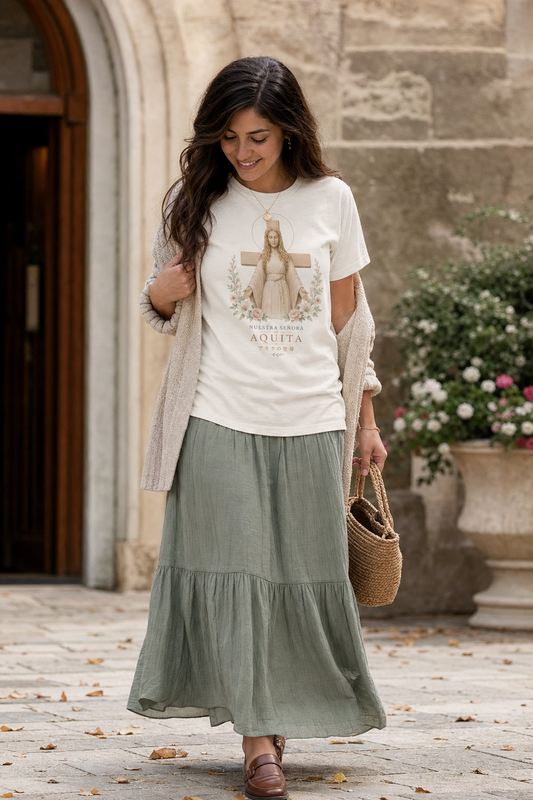 Señora de Akita Tee