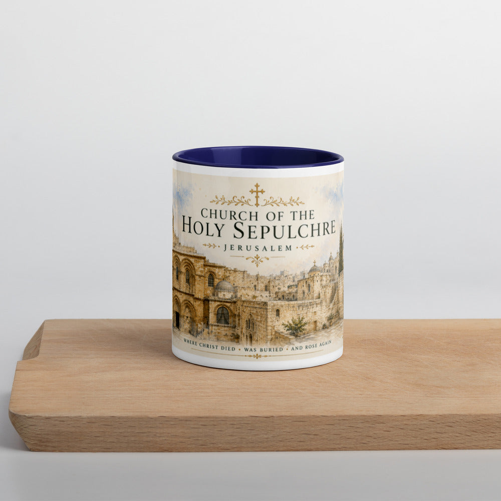 Dark Blue mug — front view