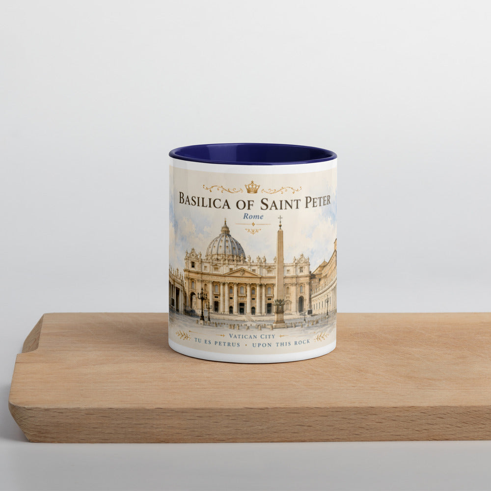 Dark Blue mug — front view
