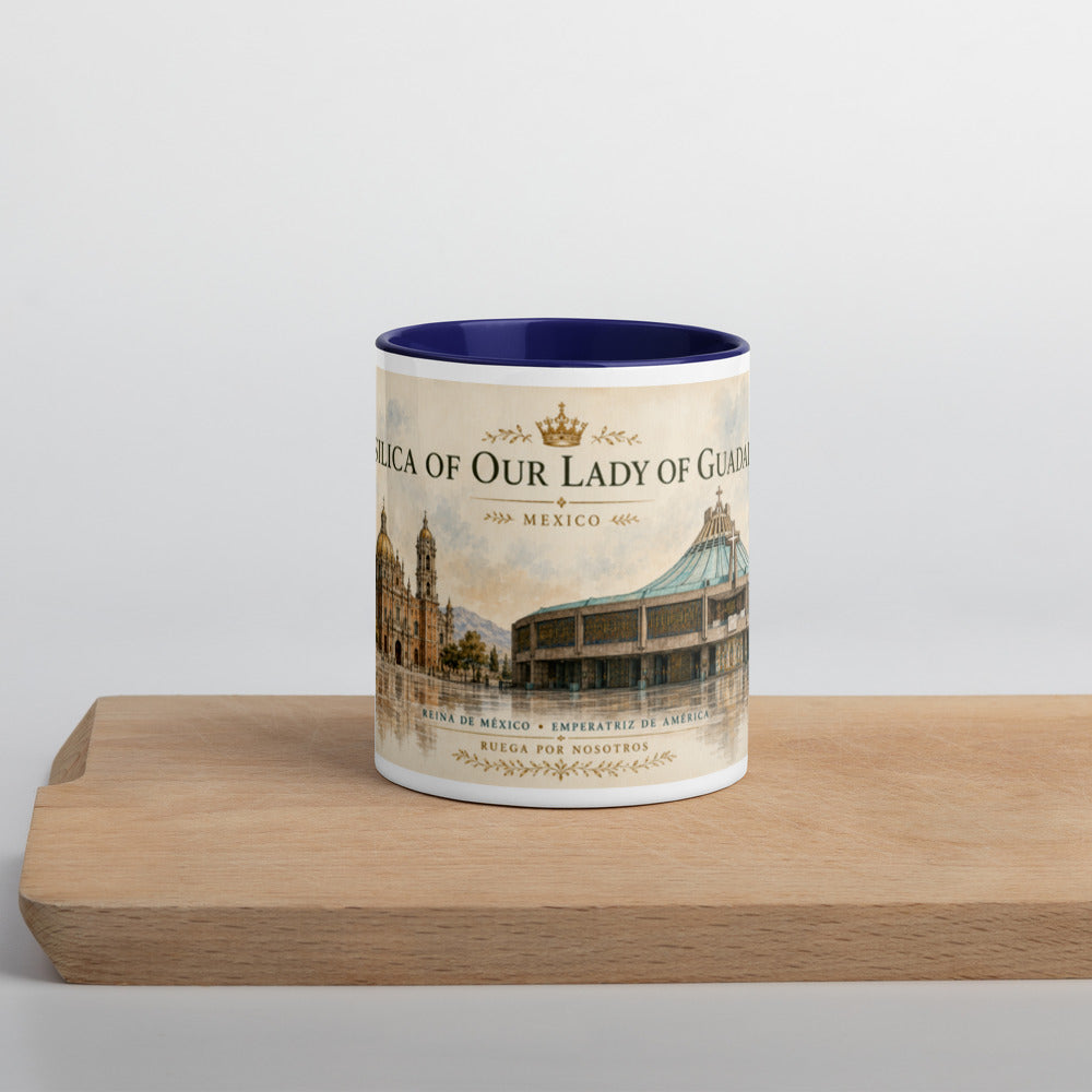 Dark Blue mug — front view