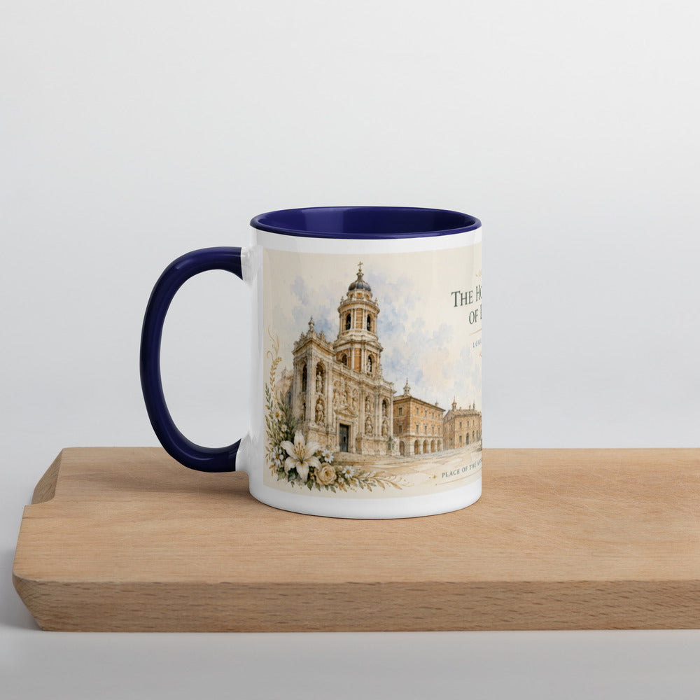 Dark Blue mug — left view