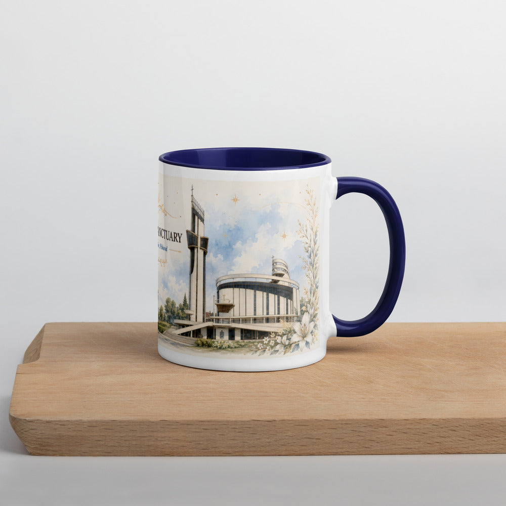 Dark Blue mug — right view