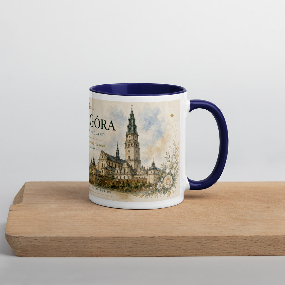 Dark Blue mug — right view