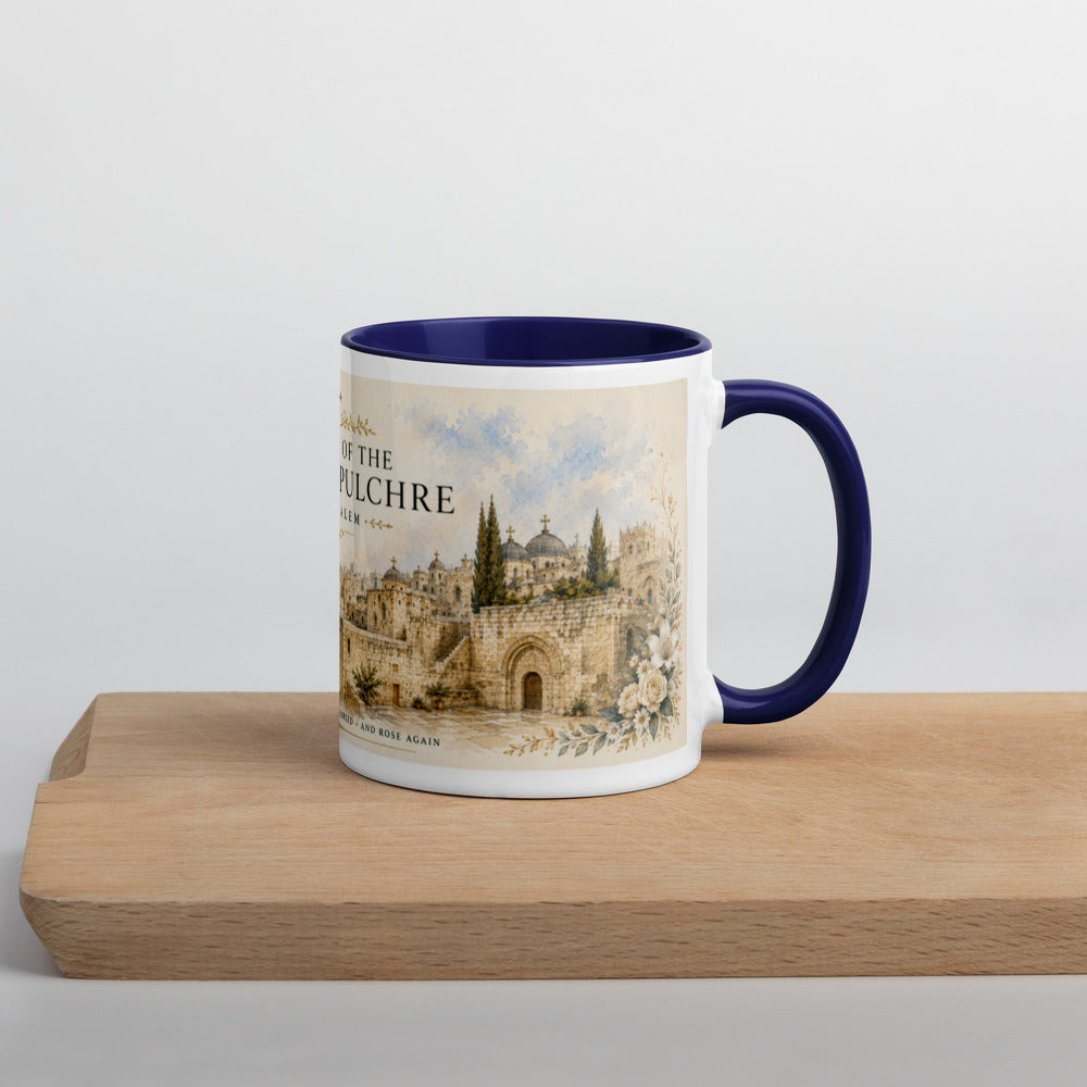 Dark Blue mug — right view