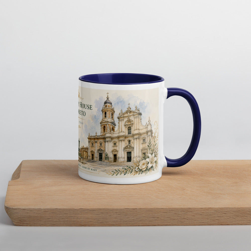 Dark Blue mug — right view