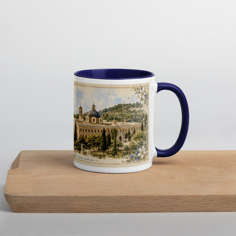 Dark Blue mug — right view