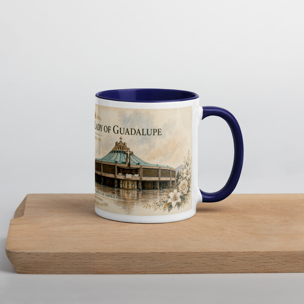 Dark Blue mug — right view