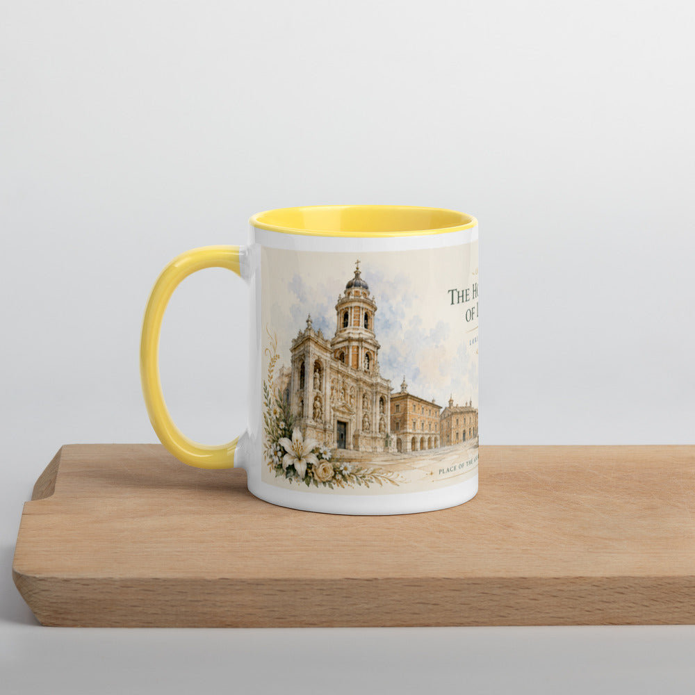Yellow mug — left view