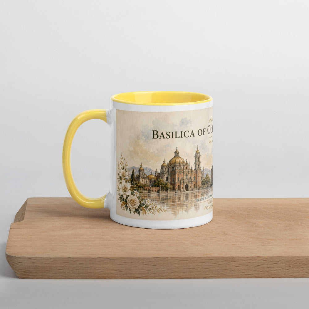 Yellow mug — left view