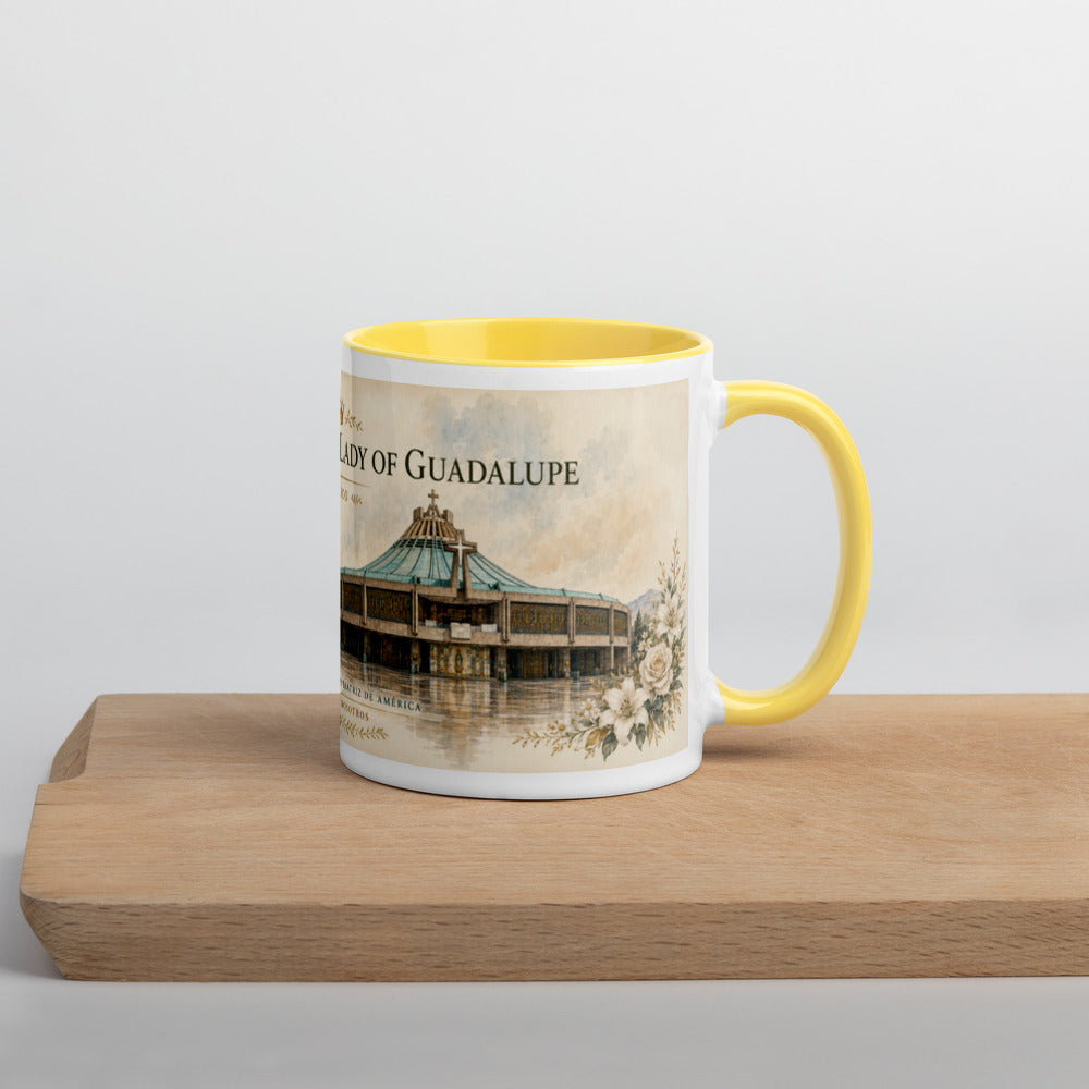 Yellow mug — right view