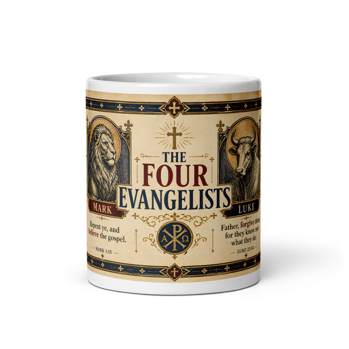 The Four Evangelists Catholic Scripture Mug