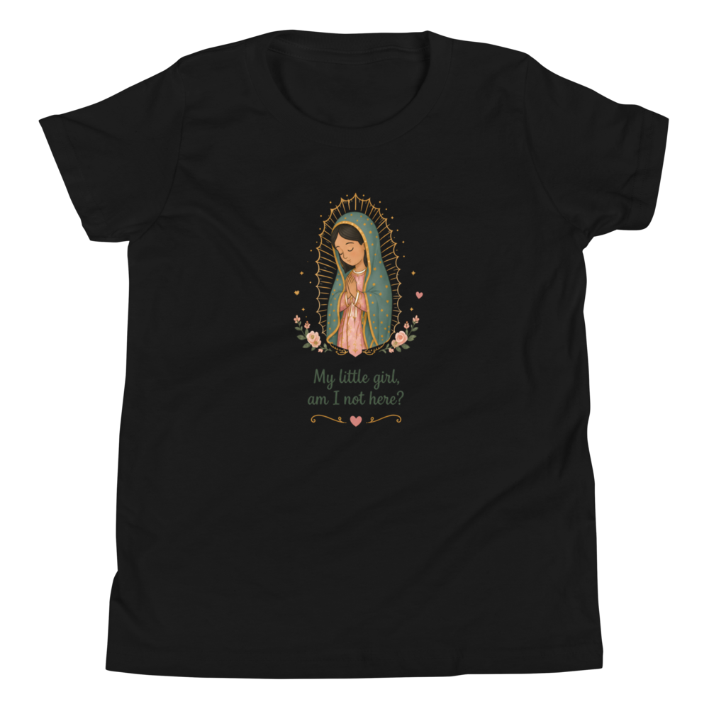 My Little Girl Guadalupe Girls — Printful flat · Black