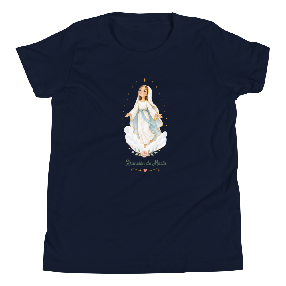 Asunción de María Girls — Printful flat · Navy
