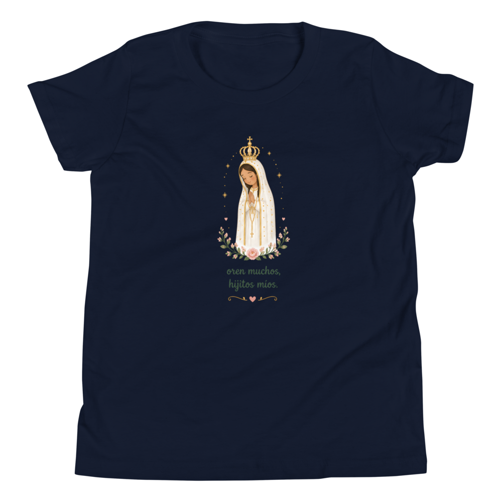 Oren Muchos Fátima Girls — Printful flat · Navy