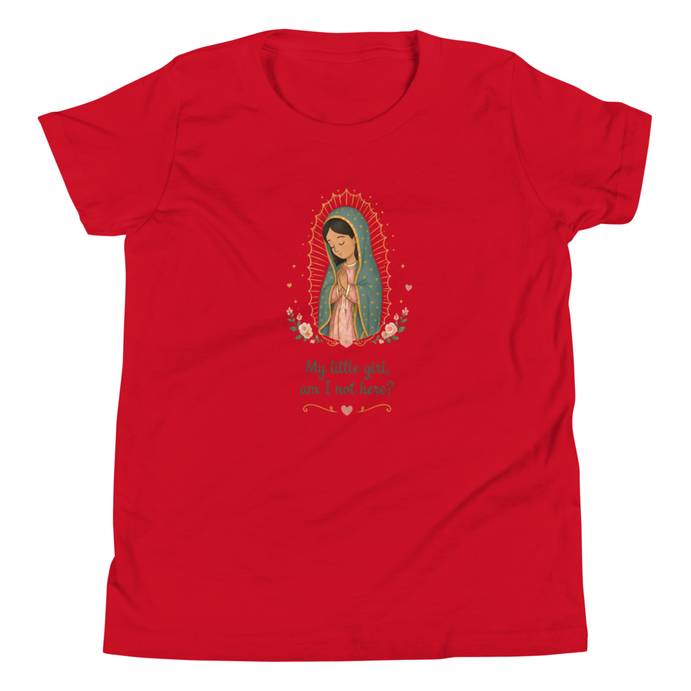 My Little Girl Guadalupe Girls — Printful flat · Red